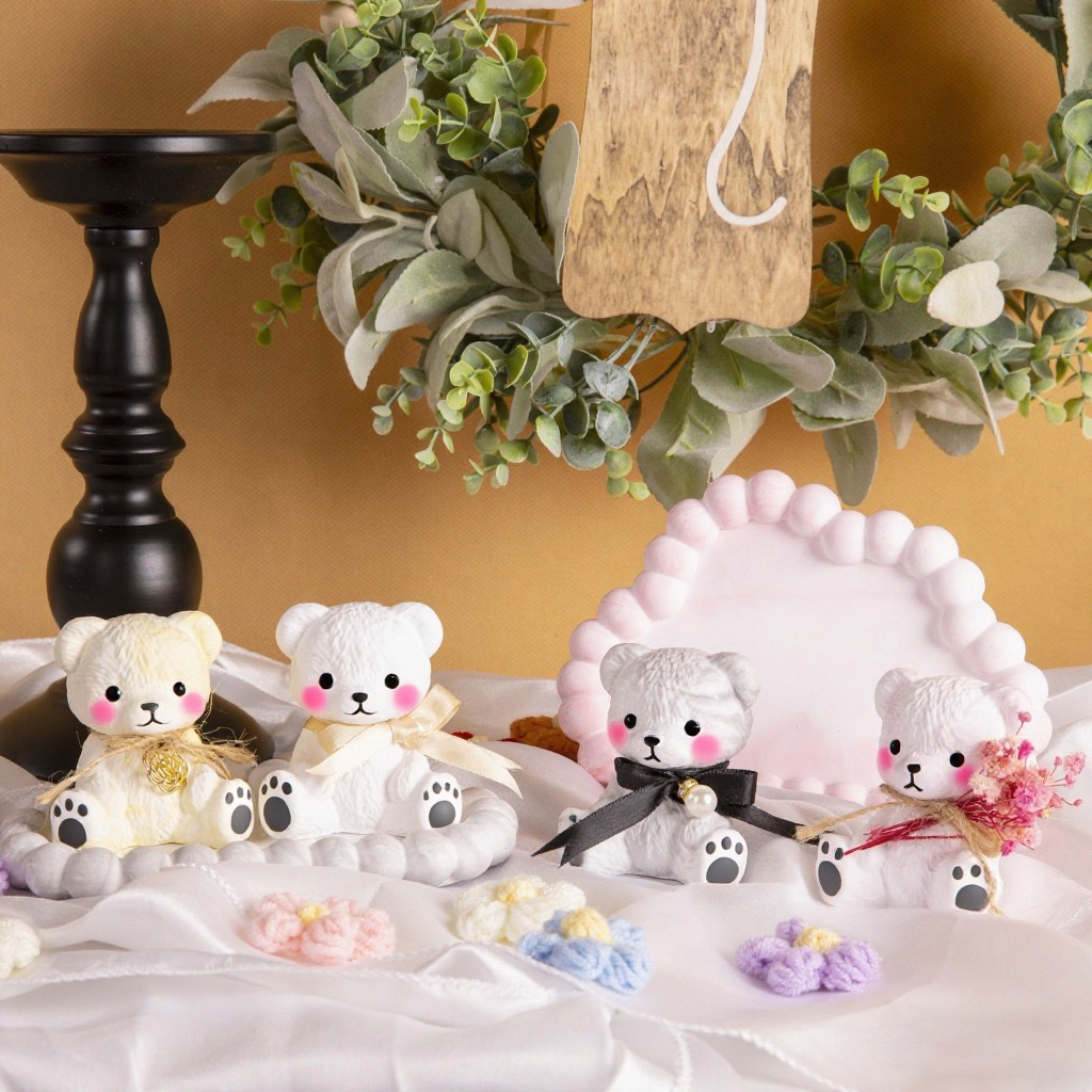 3PCS Couple Bear Silicone Mold – Candle Making Diy recenzja i cena