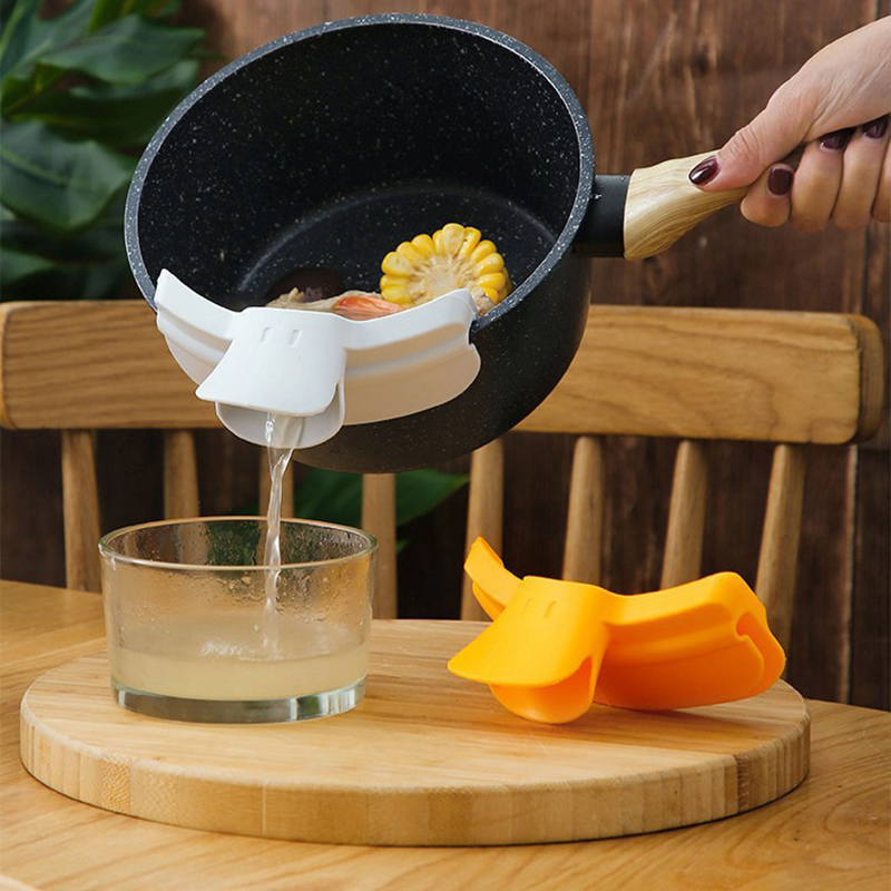 Cute Duckbill Shape Silicone P – Pour Pot Aluminum recenzja i cena