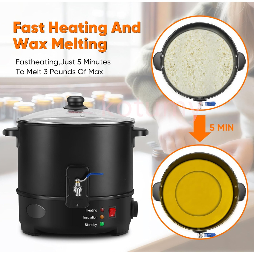6L Small  Wax Melter Paraffin  – Candle Making Diy recenzja i cena