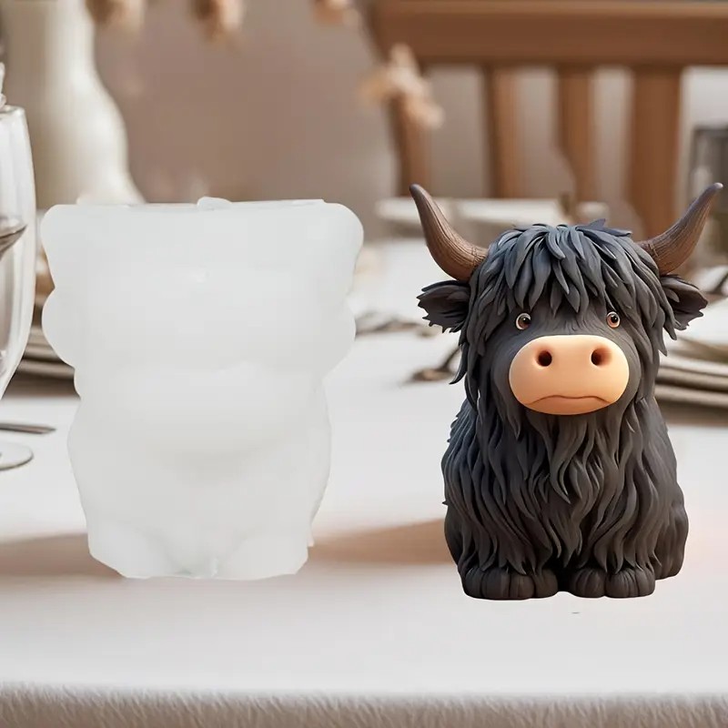 Alpine Cow Candle Mold - Epoxy – Candle Mold Silicone recenzja i cena