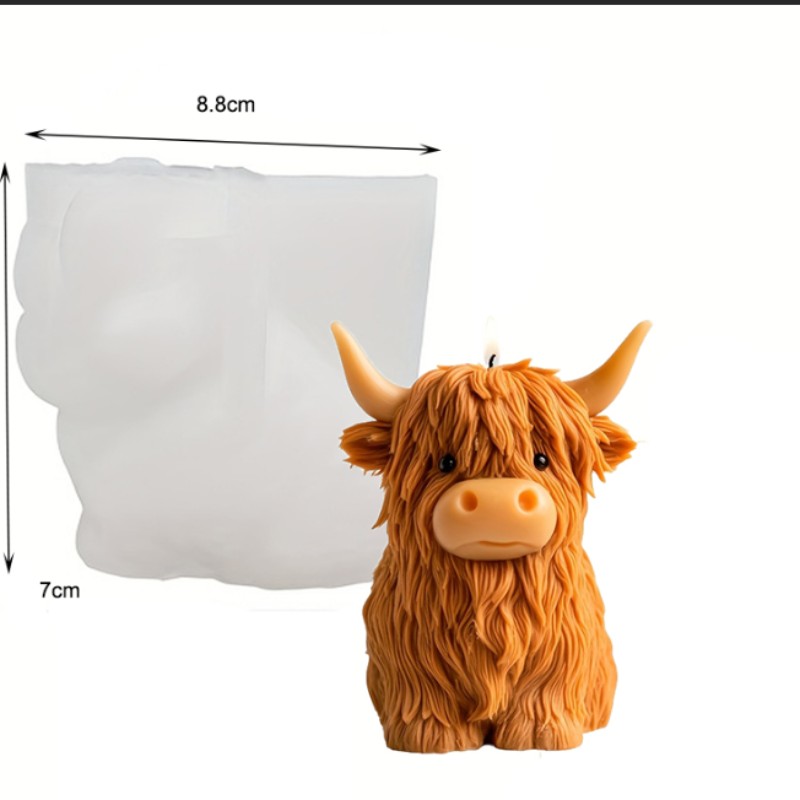 Alpine Cow Candle Mold - Epoxy – Candle Mold Silicone recenzja i cena