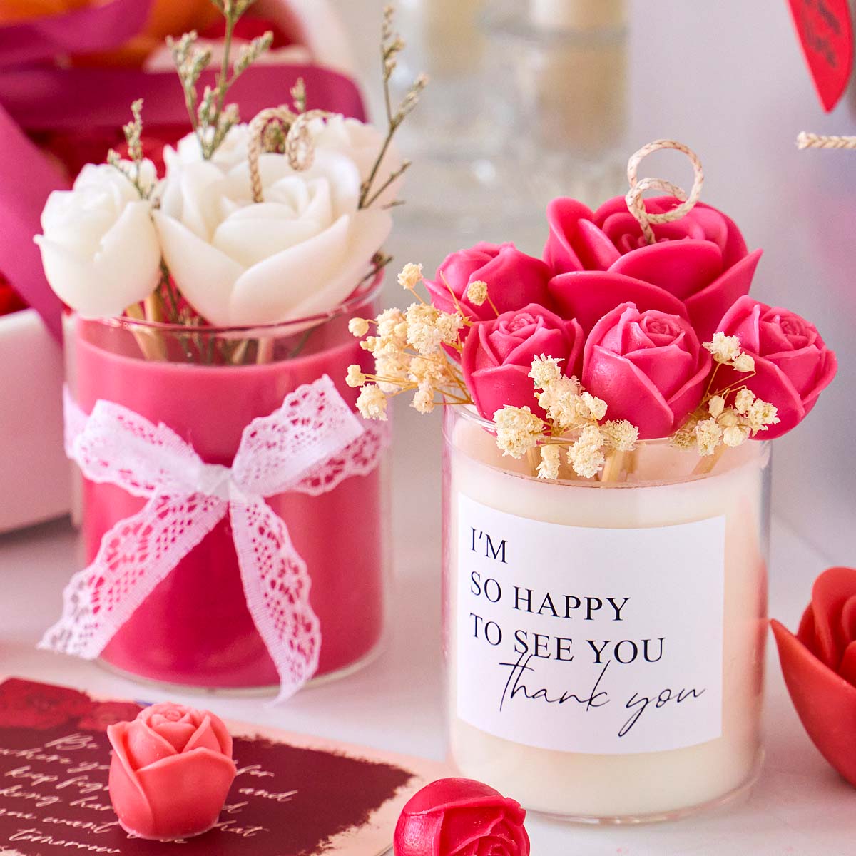 Rose Flower Candle Silicone Mo – Candle Making Party recenzja i cena