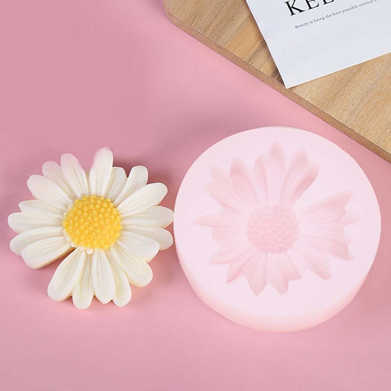 DIY Candle Silicone Mold Daisy – Candle Making Party recenzja i cena