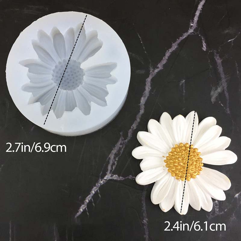 DIY Candle Silicone Mold Daisy – Candle Making Party recenzja i cena