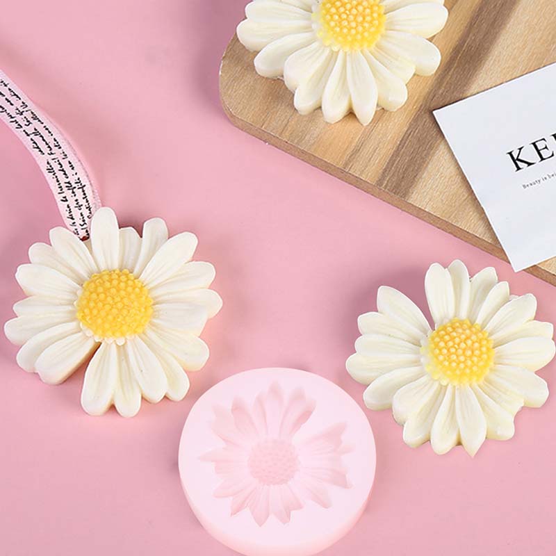 DIY Candle Silicone Mold Daisy – Candle Making Party recenzja i cena