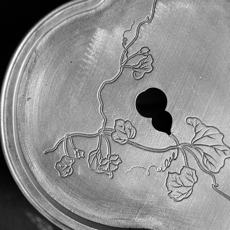 Gourd Ancient Tin Old Pot Tray – Pour Pot Aluminum recenzja i cena