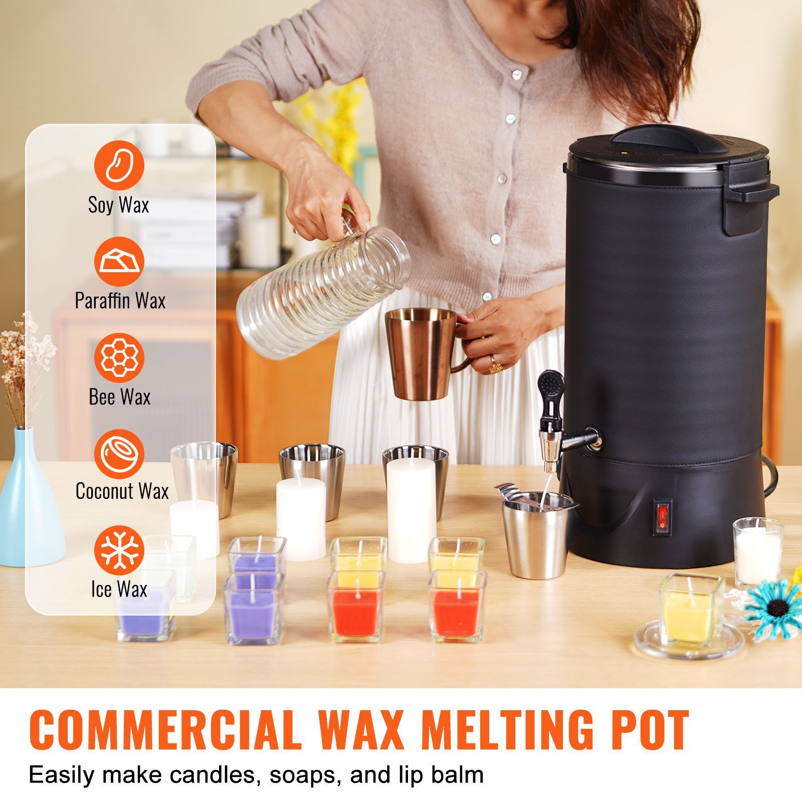 10 L Electric Wax Melter for C – Candle Making Tempe recenzja i cena