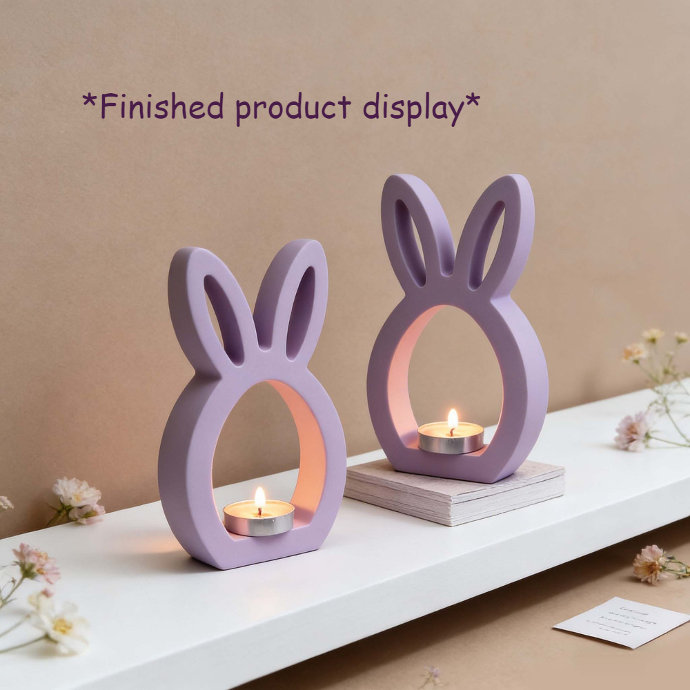 DIY 3D Hollow Rabbit & Love Si – Candle Making Fat recenzja i cena