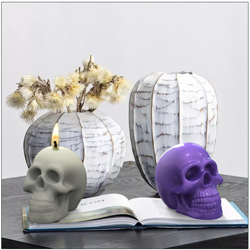 3D Skull Silicone Candle Molds – Candle Making Party recenzja i cena