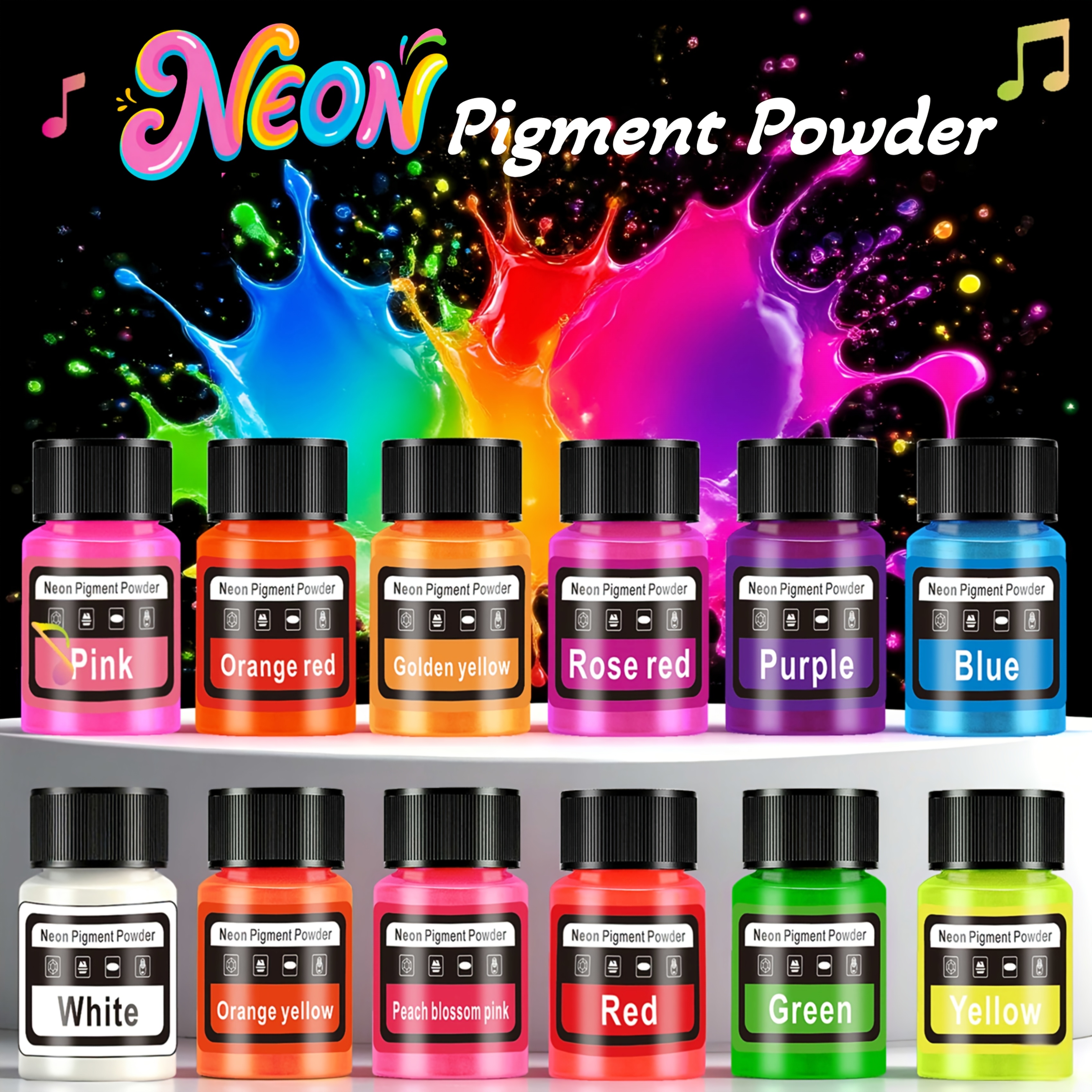 Fluorescent Powder/Neon Resin  – Candle Making Diy recenzja i cena