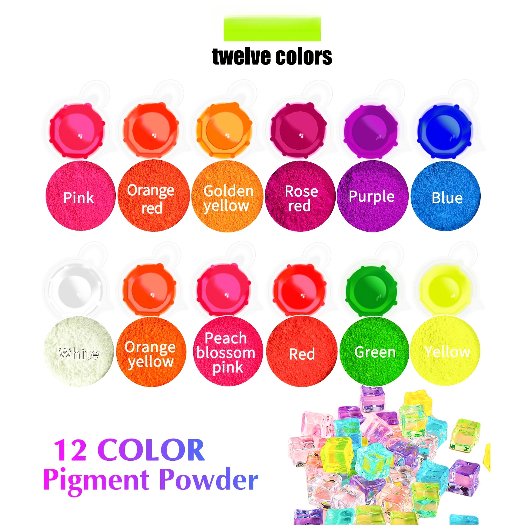 Fluorescent Powder/Neon Resin  – Candle Making Diy recenzja i cena